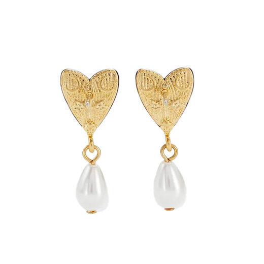 Lunar moth earrings by Fable England